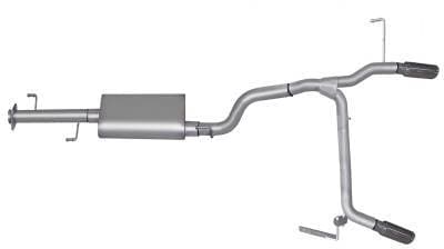 Gibson Cat- Back Performance Exhaust  2007 - 2014 Toyota FJ Cruiser 4.0L  - Dual Split Aluminized - 18808