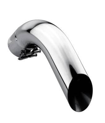 Gibson Stainless Steel Clamp-On Turndown Marine Boat Exhaust Tip 4" Diameter 210002