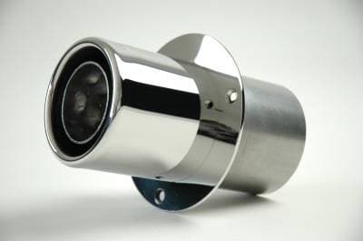 Gibson Stainless Steel Transom Mount Marine Boat Exhaust Tip 4" Diameter 310002