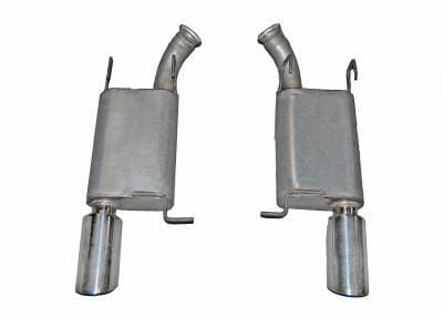 Gibson Exhaust 2014 Ford Mustang 3.7L Axle - Back Performance Exhaust - Dual Aluminized - 319012