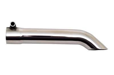 Gibson Stainless Steel Turndown Exhaust Tip 1.5" Inlet/Outlet 8" Length 500415