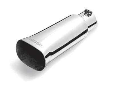 Gibson Exhaust 4.5in. Polished Stainless Rectangular Cut Tip - 500533