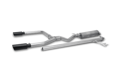 Gibson Cat- Back Performance Exhaust  2017 - 2020 Honda Ridgeline 3.5L  - Dual Split Black - 614002B
