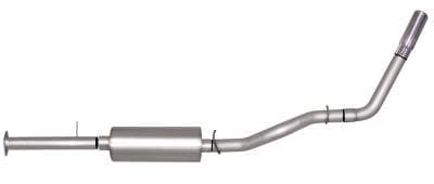 Gibson Cat- Back Performance Exhaust  1996 - 1999 Chevrolet & GMC 1500 Pickup 4.3L / 5.0L  - Single Stainless - 615512