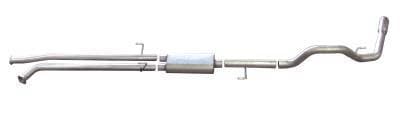 Gibson Cat- Back Performance Exhaust  2007 - 2021 Toyota Tundra 4.6L / 5.7L  - Single Stainless - 618605