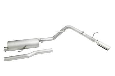 Gibson Cat- Back Performance Exhaust  2020 - 2026 Jeep Gladiator 3.6L  - Single Stainless - 617409
