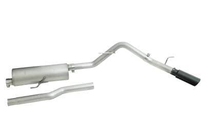 Gibson Cat- Back Performance Exhaust  2020 - 2026 Jeep Gladiator 3.6L  - Single Black - 617409B