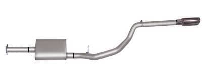 Gibson Cat- Back Performance Exhaust  2004 - 2006 Jeep Wrangler 4.0L  - Single Stainless - 617702