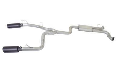 Gibson Cat- Back Performance Exhaust  2017 Toyota Land Cruiser 5.7L  - Dual Split Black - 618818B