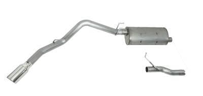 Gibson Cat- Back Performance Exhaust  2019 - 2022 Ford F - 250 & F - 350 Super Duty 6.2L Performance Exhaust - Single Stainless - 619906