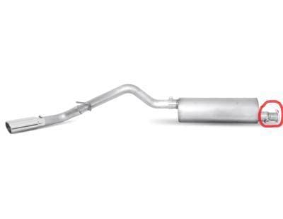 Gibson Cat- Back Performance Exhaust  2019 - 2023 Ford Ranger 2.3L  - Single Stainless - 619717