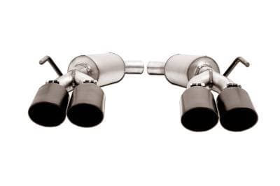 Gibson Exhaust 2020 - 2026 Ford Explorer ST 3.0L Axle - Back Performance Exhaust - Dual Black - 619718B