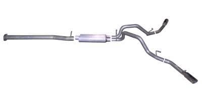 Gibson Cat- Back Performance Exhaust  2007 - 2009 Chevy Silverado 1500 / GMC Sierra 1500 4.8L / 5.3L  - Dual Extreme Stainless - 65628