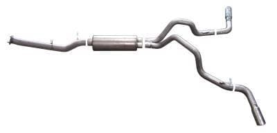 Gibson Cat- Back Performance Exhaust  2007 - 2010 Chevrolet / GMC 2500HD / 3500HD 6.0L  - Dual Extreme Stainless - 65632