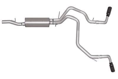 Gibson Cat- Back Performance Exhaust  2010 - 2014 Chevy Tahoe / GMC Yukon 5.3L  - Dual Extreme Stainless - 65642
