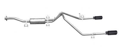 Gibson Cat- Back Performance Exhaust  2015 - 2022 Chevy Colorado / GMC Canyon 2.5L / 3.6L  - Dual Split Aluminized - 5586