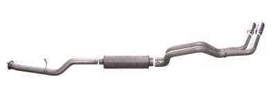 Gibson Cat- Back Performance Exhaust  2007 - 2009 Chevrolet / GMC 2500HD / 3500HD 6.0L  - Dual Sport Stainless - 65619