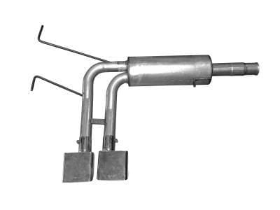 Gibson Cat- Back Performance Exhaust  2010 - 2018 Chevy Silverado 1500 / GMC Sierra 1500 4.8L / 5.3L  - Super Truck Stainless - 65667