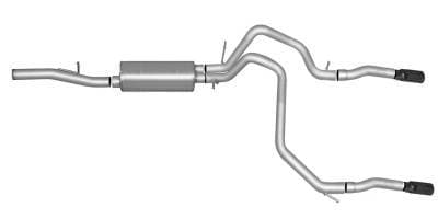 Gibson Cat- Back Performance Exhaust  2015 - 2020 Chevy Tahoe / GMC Yukon 5.3L  - Dual Split Stainless - 65669