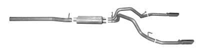 Gibson Cat- Back Performance Exhaust  2015 - 2020 Cadillac Escalade ESV 6.2L & GMC Yukon XL Denali 6.2L  - Dual Split Stainless - 65677