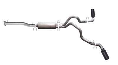 Gibson Cat- Back Performance Exhaust  2011 - 2019 Chevrolet / GMC 2500HD / 3500HD 6.0L  - Dual Extreme Black - 65652B
