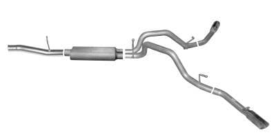 Gibson Cat- Back Performance Exhaust  2014 - 2018 Chevy Silverado 1500 / GMC Sierra 1500 5.3L  - Dual Extreme Stainless - 65658
