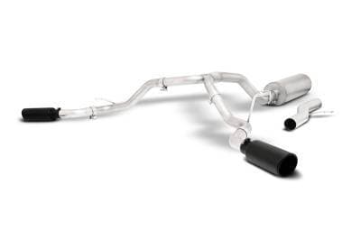 Gibson Cat- Back Performance Exhaust  2021 - 2022 Tahoe & Yukon 5.3L  - Dual Extreme Black - 65683B