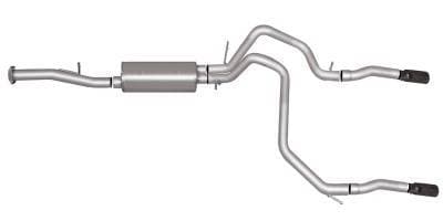 Gibson Cat- Back Performance Exhaust  2015 - 2020 GMC Yukon XL / Chevy Suburban 5.3L  - Dual Split Stainless - 65686