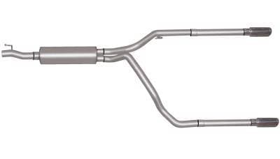 Gibson Cat- Back Performance Exhaust  2004 - 2005 Dodge Ram 1500 5.7L  - Dual Split Stainless - 66524