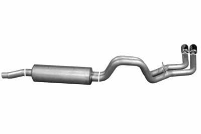 Gibson Cat- Back Performance Exhaust  2000 - 2003 Dodge Dakota 3.9L / 4.7L / 5.9L  - Dual Sport Stainless - 66509