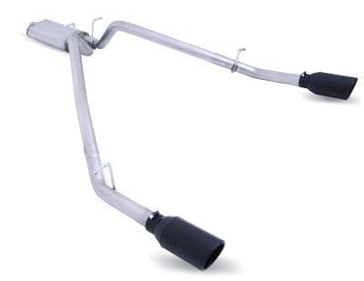 Gibson Cat- Back Performance Exhaust  2019 - 2024 Ram 1500 5.7L  - Dual Split Black - 66570B