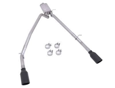 Gibson Cat- Back Performance Exhaust  2025 - 2026 Ram 1500 3.0L I6 DOHC  - Dual Split Black - 66573B
