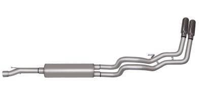 Gibson Cat- Back Performance Exhaust  2006 - 2007 Dodge Ram 1500 5.7L  - Dual Sport Stainless - 66545