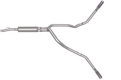 Gibson Cat- Back Performance Exhaust  2004 - 2008 Ford F150 4.6L / 5.4L  - Dual Extreme Stainless - 69008