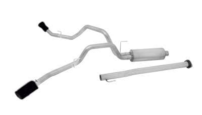 Gibson Cat- Back Performance Exhaust  2015 - 2020 Ford F - 150 2.7L / 3.5L / 5.0L  - Dual Extreme Black - 69021B