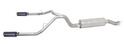 Gibson Cat- Back Performance Exhaust  2011 - 2016 Ford F - 250 / F - 350 Super Duty 6.2L  - Dual Split Black - 69116B