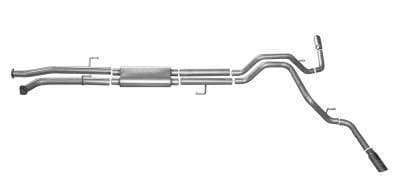 Gibson Cat- Back Performance Exhaust  2007 - 2021 Toyota Tundra 4.6L / 5.7L  - Dual Extreme Stainless - 67501