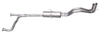 Gibson Cat- Back Performance Exhaust  2003 - 2024 Nissan Titan 5.6L  - Dual Sport Stainless - 68400