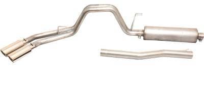 Gibson Exhaust 2020 - 2026 Ford F - 250 & F - 350 Super Duty 7.3L Performance Exhaust - Dual Sport Stainless - 69135