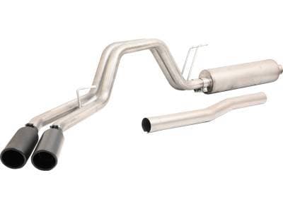 Gibson Exhaust 2020 - 2026 Ford F - 250 & F - 350 Super Duty 7.3L Performance Exhaust - Dual Sport Black - 69135B