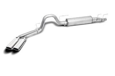 Gibson Cat- Back Performance Exhaust  2021 - 2025 Ford F - 150 5.0L  - Dual Sport Stainless - 69225