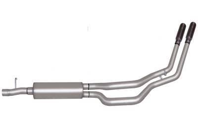 Gibson Cat- Back Performance Exhaust  2011 - 2016 Ford F - 250 / F - 350 Super Duty 6.2L  - Dual Sport Stainless - 69124