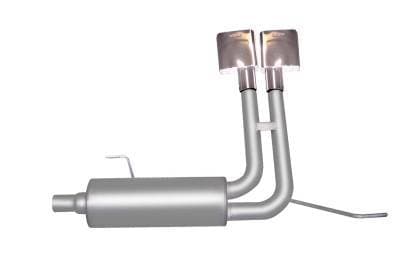 Gibson Cat- Back Performance Exhaust  2004 - 2008 Ford F150 4.6L / 5.4L  - Super Truck Stainless - 69532
