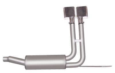Gibson Cat- Back Performance Exhaust  2005 - 2008 Ford F - 150 4.2L / 4.6L / 5.4L  - Super Truck Stainless - 69536