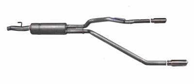 Gibson Cat- Back Performance Exhaust  2011 - 2014 Ford F - 150 3.7L / 5.0L / 6.2L  - Dual Split Stainless - 69541