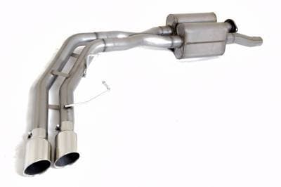 Gibson Cat- Back Performance Exhaust  2017 - 2020 Ford F - 150 SVT Raptor 3.5L EcoBoost  - Super Truck Stainless - 69549