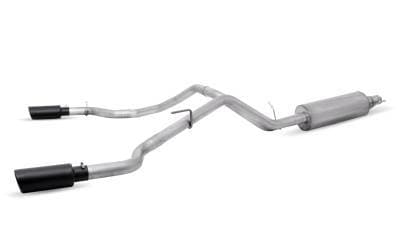 Gibson Cat- Back Performance Exhaust  2019 - 2023 Ford Ranger 2.3L  - Dual Split Black - 69550B