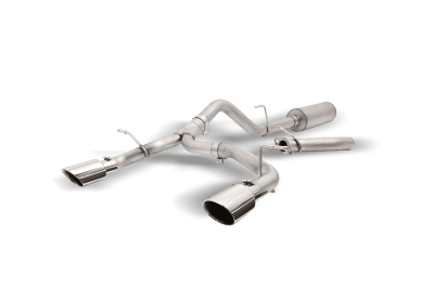 Gibson Cat- Back Performance Exhaust  2021 - 2025 Ford Bronco 4 - Door 2.3L / 2.7L  - Dual Split Stainless - 69551