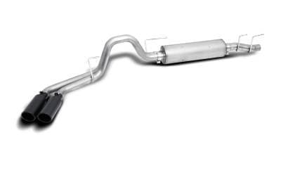 Gibson Cat- Back Performance Exhaust  2021 - 2025 Ford F - 150 5.0L  - Dual Sport Black - 69225B