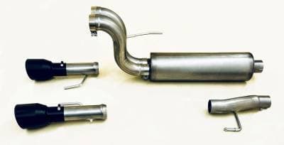 Gibson Cat- Back Performance Exhaust  2024 - 2025 Ford F - 150 5.0L  System - Dual Split Black - 69226B